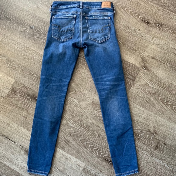 AE American Eagle Super Stretch Jegging 2 Short - Picture 4 of 10
